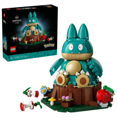 LEGO - LEGO® Pokemon - Munchlax (72150), 757 piese