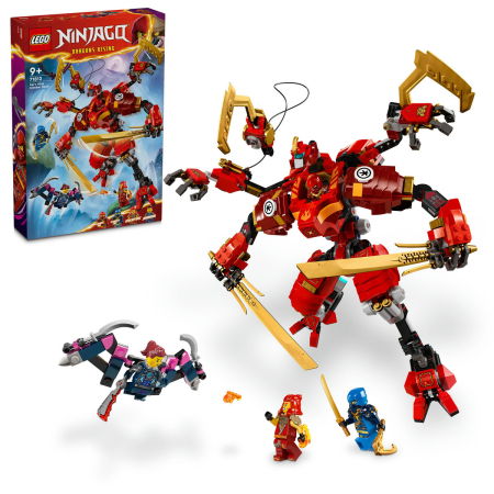 LEGO - LEGO® Ninjago - Robotul Ninja catarator al lui Kai (71812), 623 piese