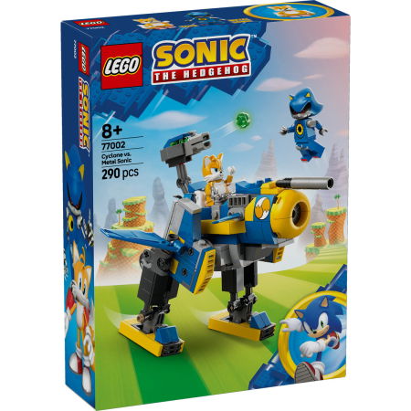 Jucarii copii si jocuri educative -  LEGO®  Sonic the Hedgehog - Cyclone vs. Metal Sonic (77002), 290 piese
