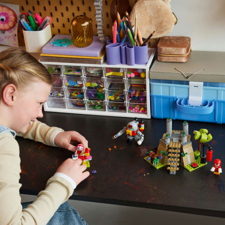  LEGO®  Sonic the Hedgehog - Knuckles si Altarul Master Emerald (76998), 325 piese [4]