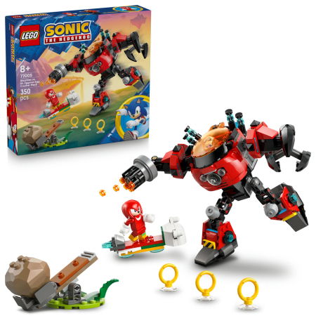 LEGO®  Sonic the Hedgehog - Knuckles vs. Dr. Eggman si robotul Egg Crusher (77005), 350 piese [0]