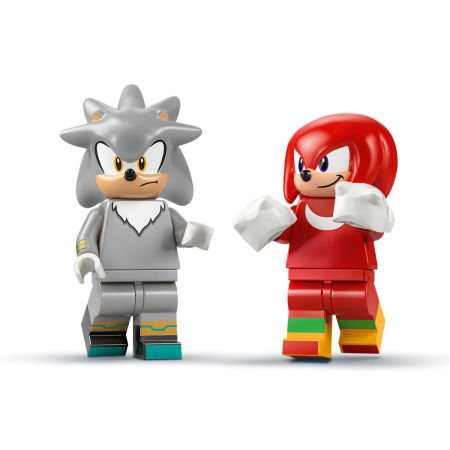 LEGO® Sonic the Hedgehog - Masina lui Silver vs Camionul gigant al lui Knuckles (77118), 378 piese [4]