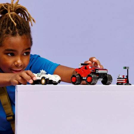 LEGO® Sonic the Hedgehog - Masina lui Silver vs Camionul gigant al lui Knuckles (77118), 378 piese [3]