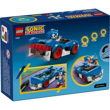 LEGO® Sonic the Hedgehog - Sonic: Speedster Lightning (77117), 126 piese [2]
