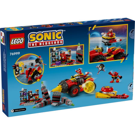  LEGO®  Sonic the Hedgehog - Super Sonic vs. Egg Drillster (76999), 590 piese [2]