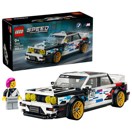 LEGO - LEGO® Speed Champions - BMW M3 (E30) (77263), 358 piese