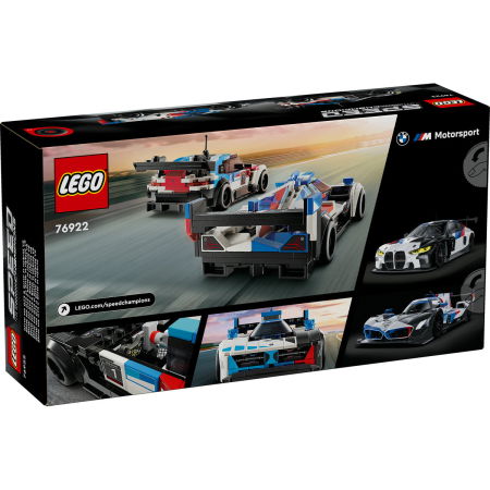  LEGO®  Speed Champions - BMW M4 GT3 si BMW M Hybrid V8 (76922), 676 piese [2]