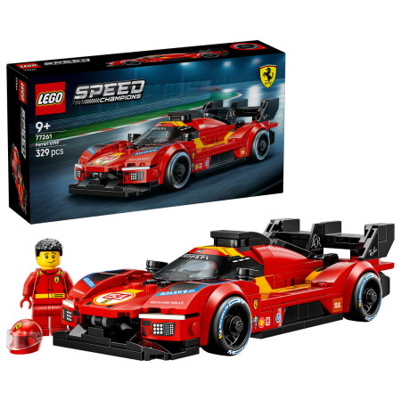 Jucarii copii si jocuri educative - LEGO® Speed Champions - Ferrari 499P (77261), 329 piese