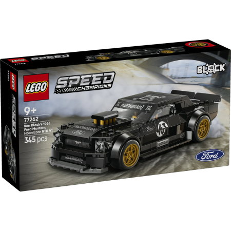 Jucarii copii si jocuri educative - LEGO® Speed Champions - Ford Mustang Hoonicorn V1 al lui Ken Block (77262), 345 piese