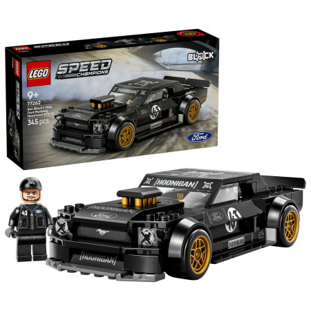 Jucarii copii si jocuri educative - LEGO® Speed Champions - Ford Mustang Hoonicorn V1 al lui Ken Block (77262), 345 piese
