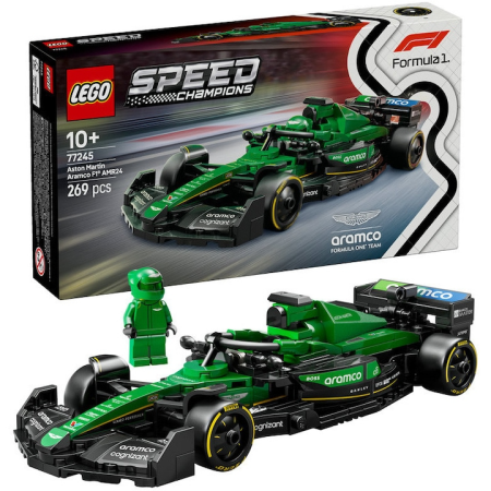 LEGO® Speed Champions - Masina de curse Aston Martin Aramco F1® AMR24 (77245), 269 piese [6]