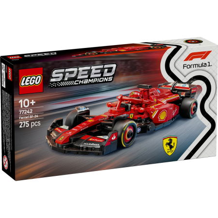 Jucarii copii si jocuri educative -  LEGO®  Speed Champions - Masina de curse F1® Ferrari SF-24 (77242), 275 piese