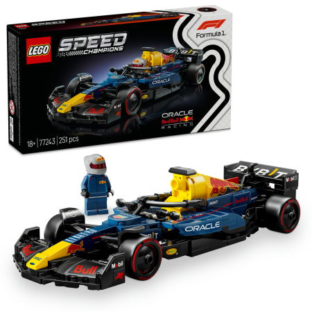 Jucarii copii si jocuri educative -  LEGO®  Speed Champions - Masina de curse F1® Oracle Red Bull Racing RB20 (77243), 251 piesa 
