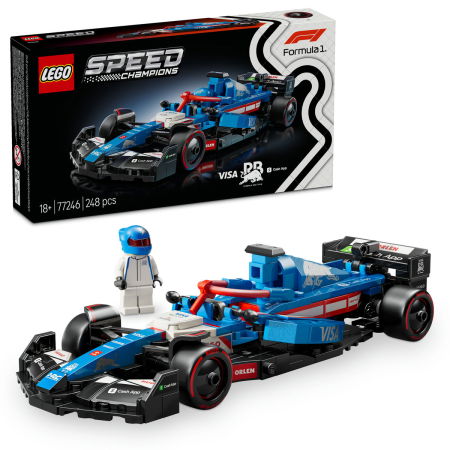 Jucarii copii si jocuri educative -  LEGO®  Speed Champions - Masina de curse F1® Visa Cash App RB VCARB 01 (77246), 248 piese