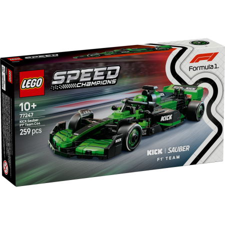  LEGO®  Speed Champions - Masina de curse KICK Sauber F1® Team C44 (77247), 259 piese [1]