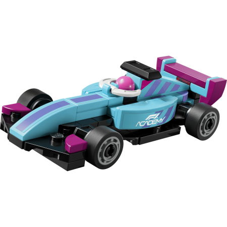 Jucarii copii si jocuri educative - LEGO® Speed Champions - Minimasina F1 ACADEMY (30734), 58 piese