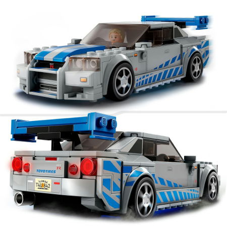  LEGO®  Speed Champions - Nissan Skyline GT-R (R34) 2 Fast 2 Furious (76917), 319 piese [7]
