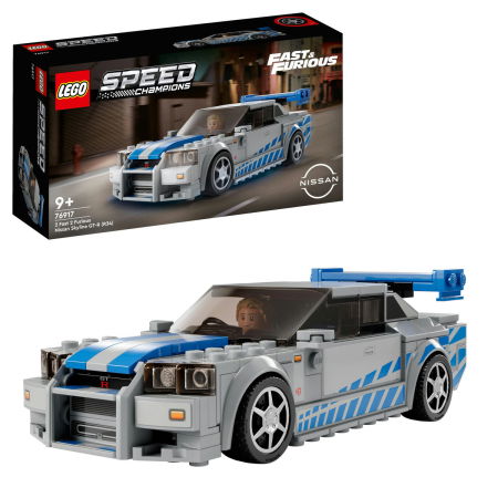 LEGO®  Speed Champions - Nissan Skyline GT-R (R34) 2 Fast 2 Furious (76917), 319 piese [0]