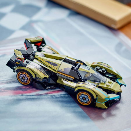  LEGO®  Speed Champions - Supermasina Lamborghini Lambo V12 Vision GT (76923), 230 piese [5]