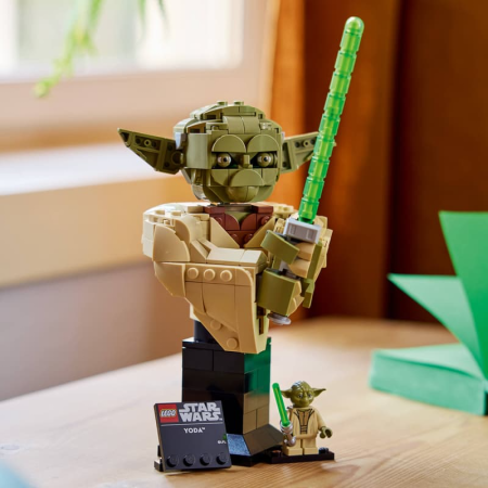 LEGO® Star Wars - Bustul lui Yoda (75438), 399 piese [11]