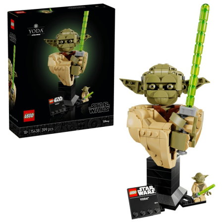 LEGO - LEGO® Star Wars - Bustul lui Yoda (75438), 399 piese