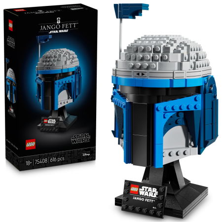 Jucarii copii si jocuri educative -  LEGO®  Star Wars - Casca lui Jango Fett (75408), 616 piese
