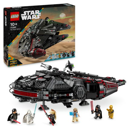 Jucarii copii si jocuri educative -  LEGO®  Star Wars - Falcon intunecat (75389), 1578 piese