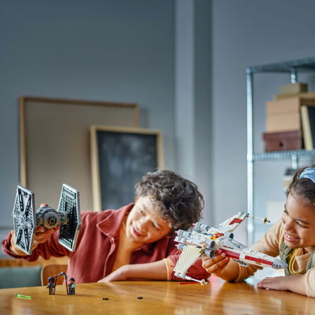  LEGO®  Star Wars - Hibrid TIE Fighter si X-Wing (75393), 1063 piese [4]