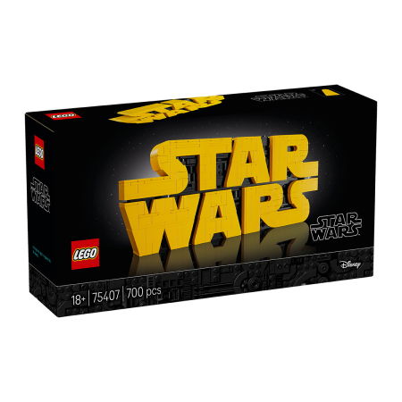 Jucarii copii si jocuri educative -  LEGO®  Star Wars - Logoul Star Wars din caramizi (75407), 700 piese