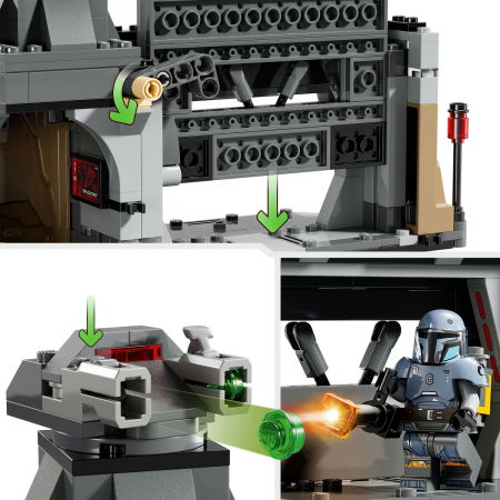  LEGO®  Star Wars - Lupta dintre Paz Vizsla™ si Moff Gideon™ (75386), 289 piese [8]