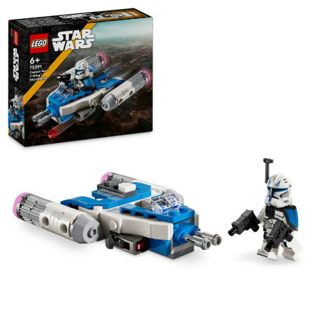 Jucarii copii si jocuri educative -  LEGO®  Star Wars - Micronava de lupta Y-Wing™ a Capitanului Rex (75391), 99 piese