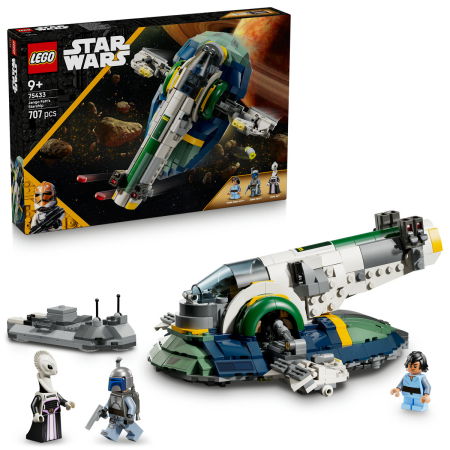 LEGO - LEGO®  Star Wars - Nava stelara a lui Jango Fett (75433), 707 piese