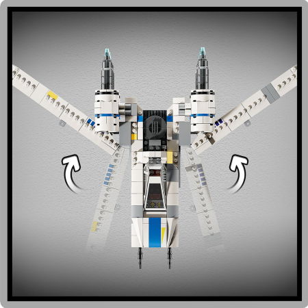  LEGO®  Star Wars - Nava stelara U-Wing a rebelilor (75399), 594 piese [8]