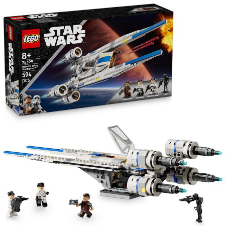 Jucarii copii si jocuri educative -  LEGO®  Star Wars - Nava stelara U-Wing a rebelilor (75399), 594 piese