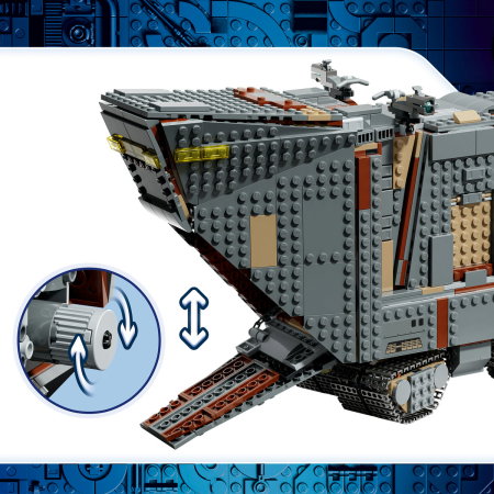 LEGO® Star Wars - Offworld Sandcrawler si Mudhorn (75453), 1683 piese [6]