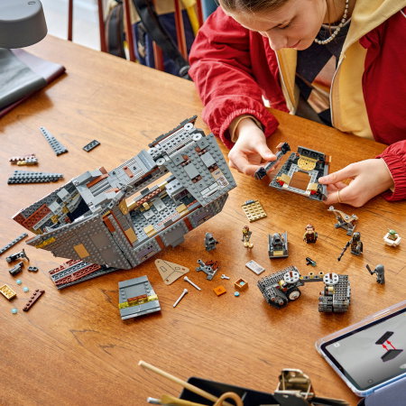 LEGO® Star Wars - Offworld Sandcrawler si Mudhorn (75453), 1683 piese [7]