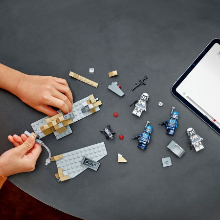  LEGO®  Star Wars - Pachet de lupta Ambuscada pe Mandalore™ (75373), 109 piese [3]