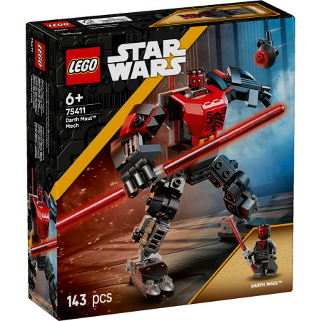 Jucarii copii si jocuri educative -  LEGO®  Star Wars - Robotul Darth Maul (75411), 143 piese