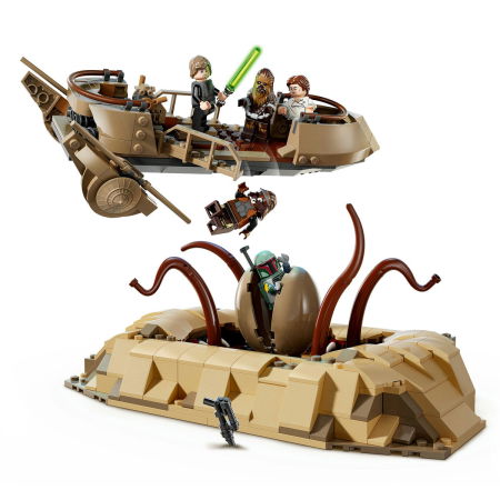  LEGO®  Star Wars - Schif de desert si Groapa lui Sarlacc (75396), 558 piese [7]
