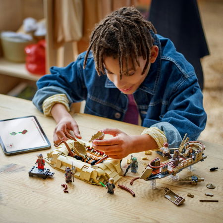  LEGO®  Star Wars - Schif de desert si Groapa lui Sarlacc (75396), 558 piese [3]