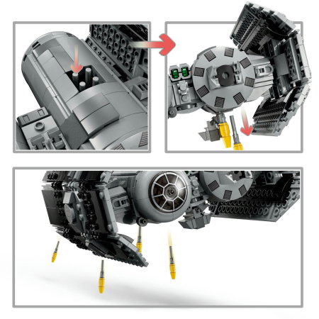LEGO® Star Wars - TIE Bomber (75347), 625 piese [7]