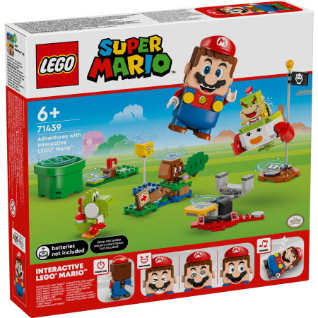 Jucarii copii si jocuri educative -  LEGO®  Super Mario - Aventuri cu LEGO®  Mario™ interactiv (71439), 218 piese