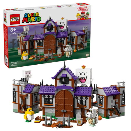 Jucarii copii si jocuri educative -  LEGO®  Super Mario - Conacul bantuit al lui King Boo (71436), 932 piese