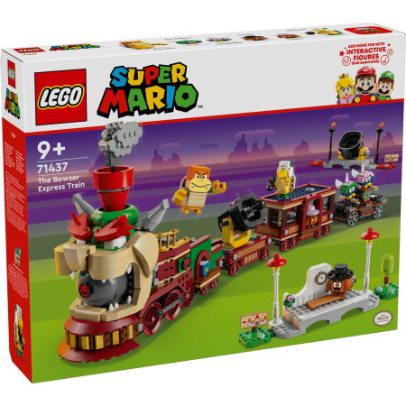 Jucarii copii si jocuri educative -  LEGO®  Super Mario - Expresul Bowser (71437), 1392 piese