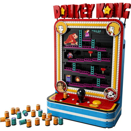 LEGO - LEGO® Super Mario - Joc arcade Donkey Kong (72051), 1367 piese
