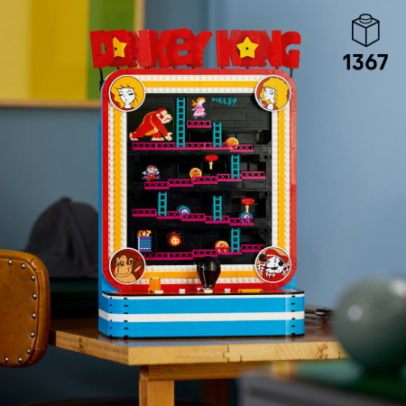 LEGO® Super Mario - Joc arcade Donkey Kong (72051), 1367 piese [7]
