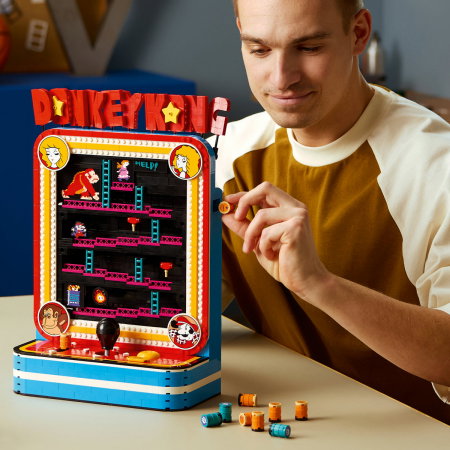 LEGO® Super Mario - Joc arcade Donkey Kong (72051), 1367 piese [5]