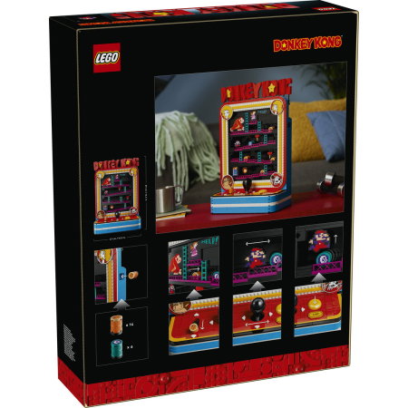 LEGO® Super Mario - Joc arcade Donkey Kong (72051), 1367 piese [3]