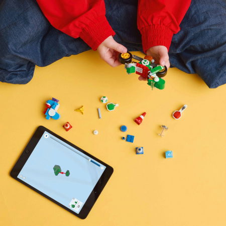  LEGO®  Super Mario - Mario Kart™ – Yoshi Bike (72031), 133 piese [3]