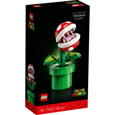 Jucarii copii si jocuri educative -  LEGO®  Super Mario - Planta piranha (71426), 540 piese